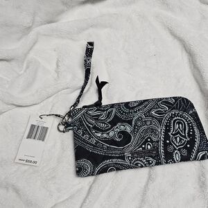 Vera Bradley Stellar Paisley RFID Tech Wristlet